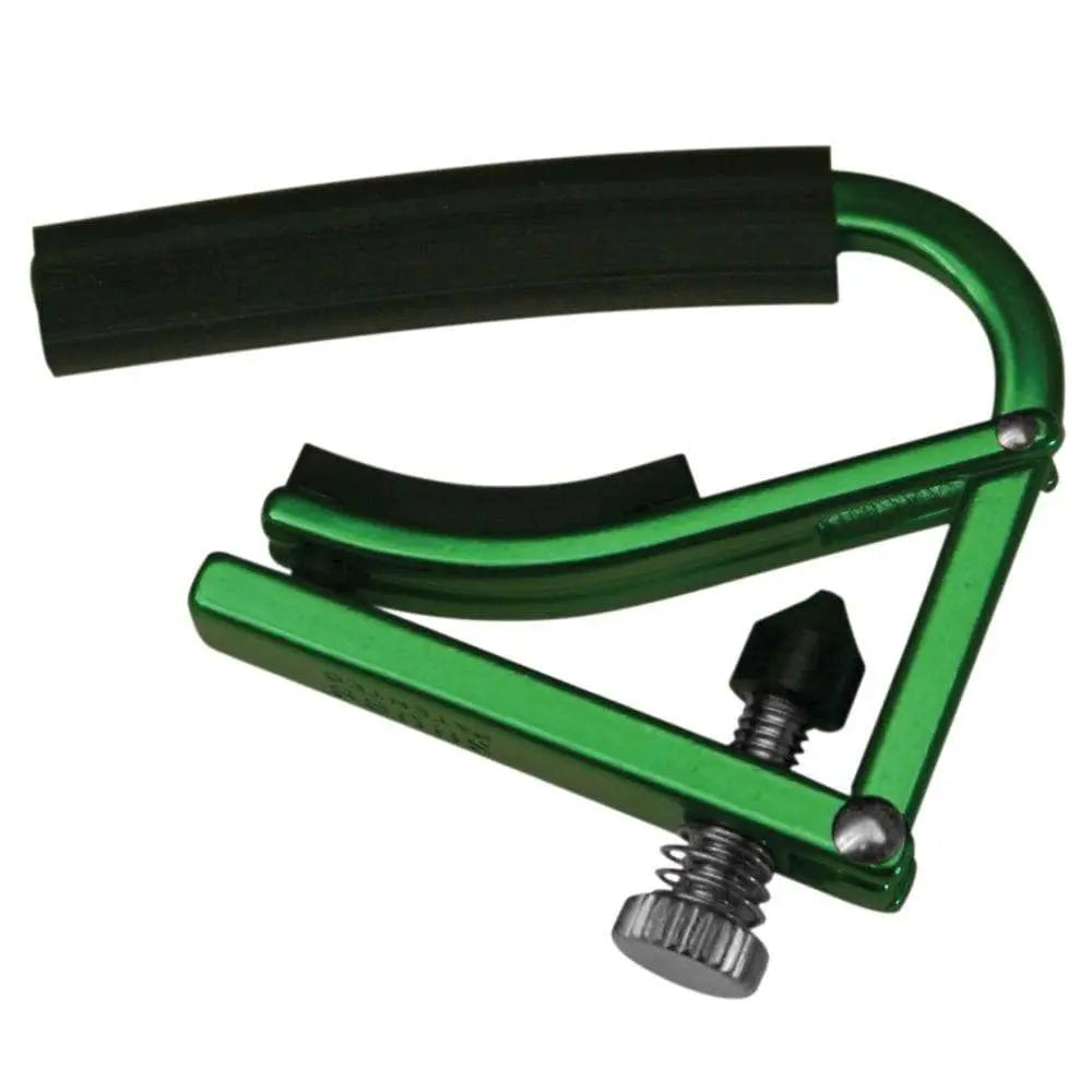 Shubb Lite Guitar Capo ~ Green - Richards Guitars Of Stratford Upon Avon