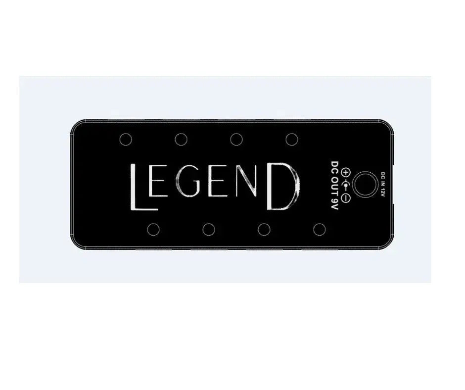 SMJ LEGEND Series Multi Power Supply (8 Inputs) - Richards Guitars Of Stratford Upon Avon