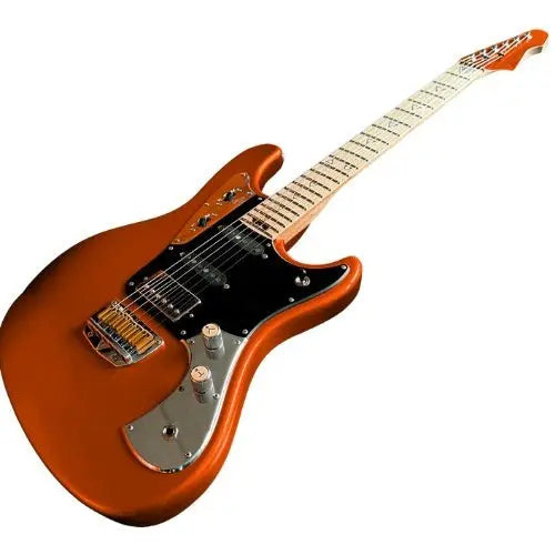 Valiant Mercury Copper With Stainless Steel Frets Upgdrade - Richards Guitars Of Stratford Upon Avon