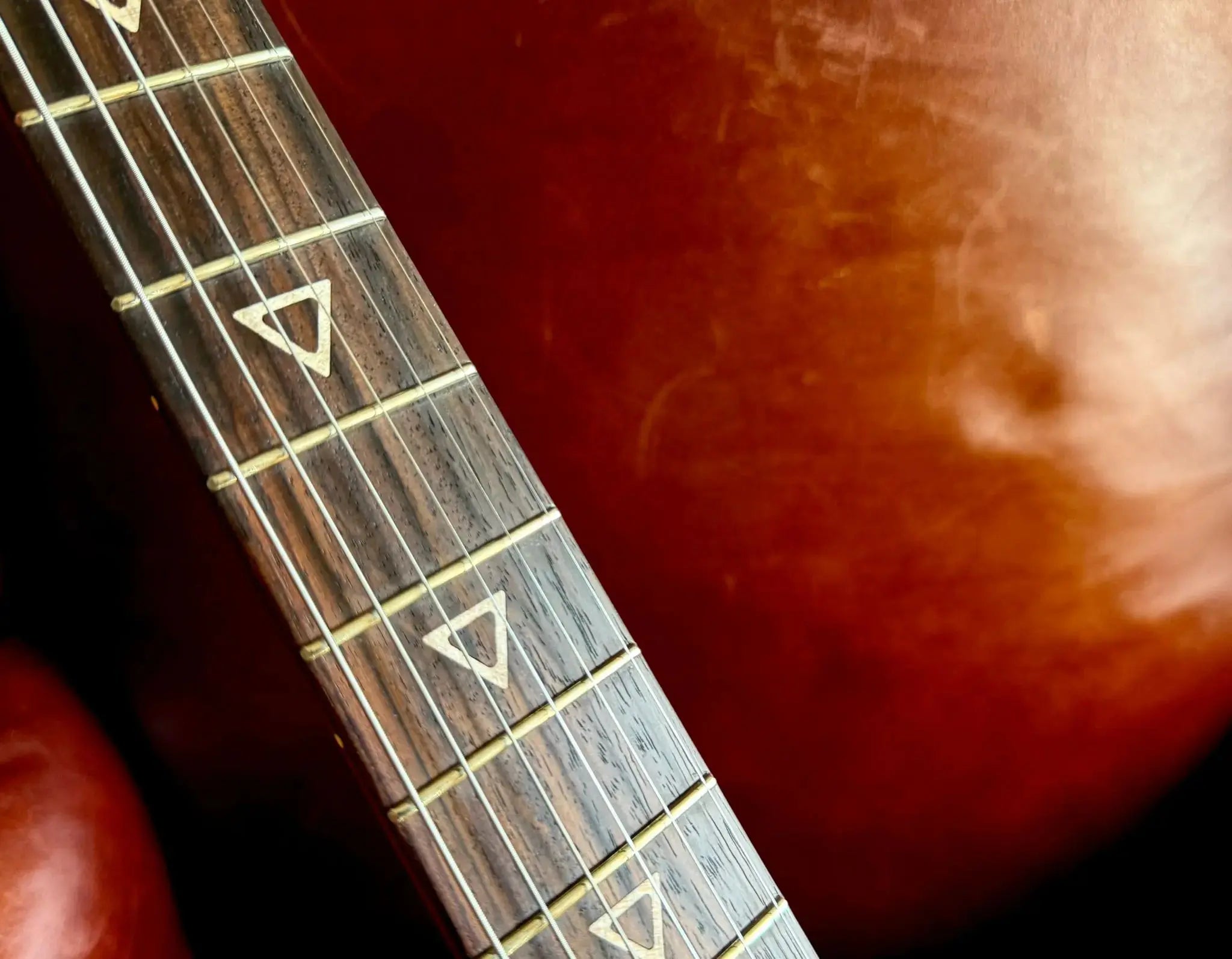 Valiant Titan Sunburst With Stainless Steel Frets Upgrade - Richards Guitars Of Stratford Upon Avon