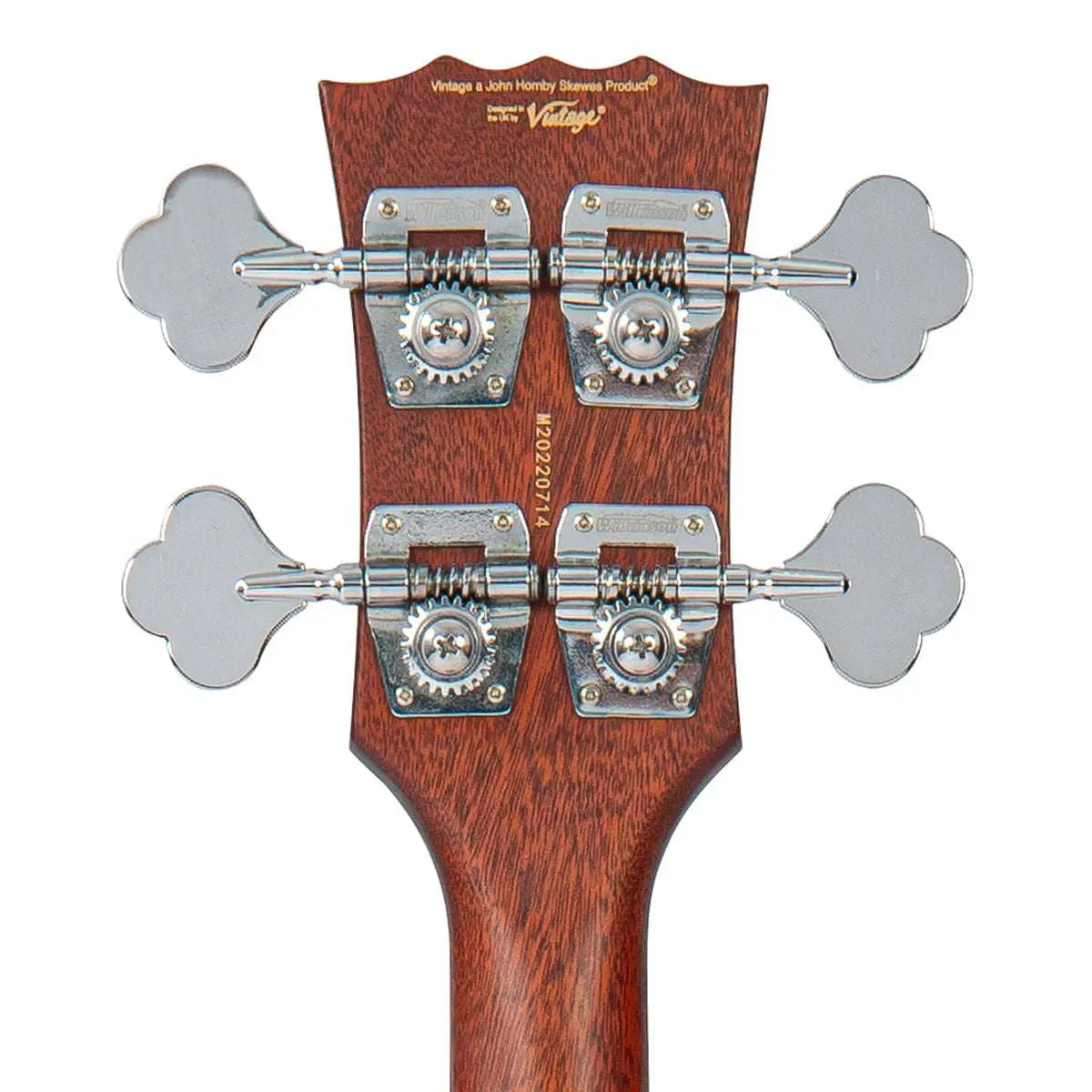 Vintage REVO Series 'Callan' Bass ~ Mahogany - Richards Guitars Of Stratford Upon Avon