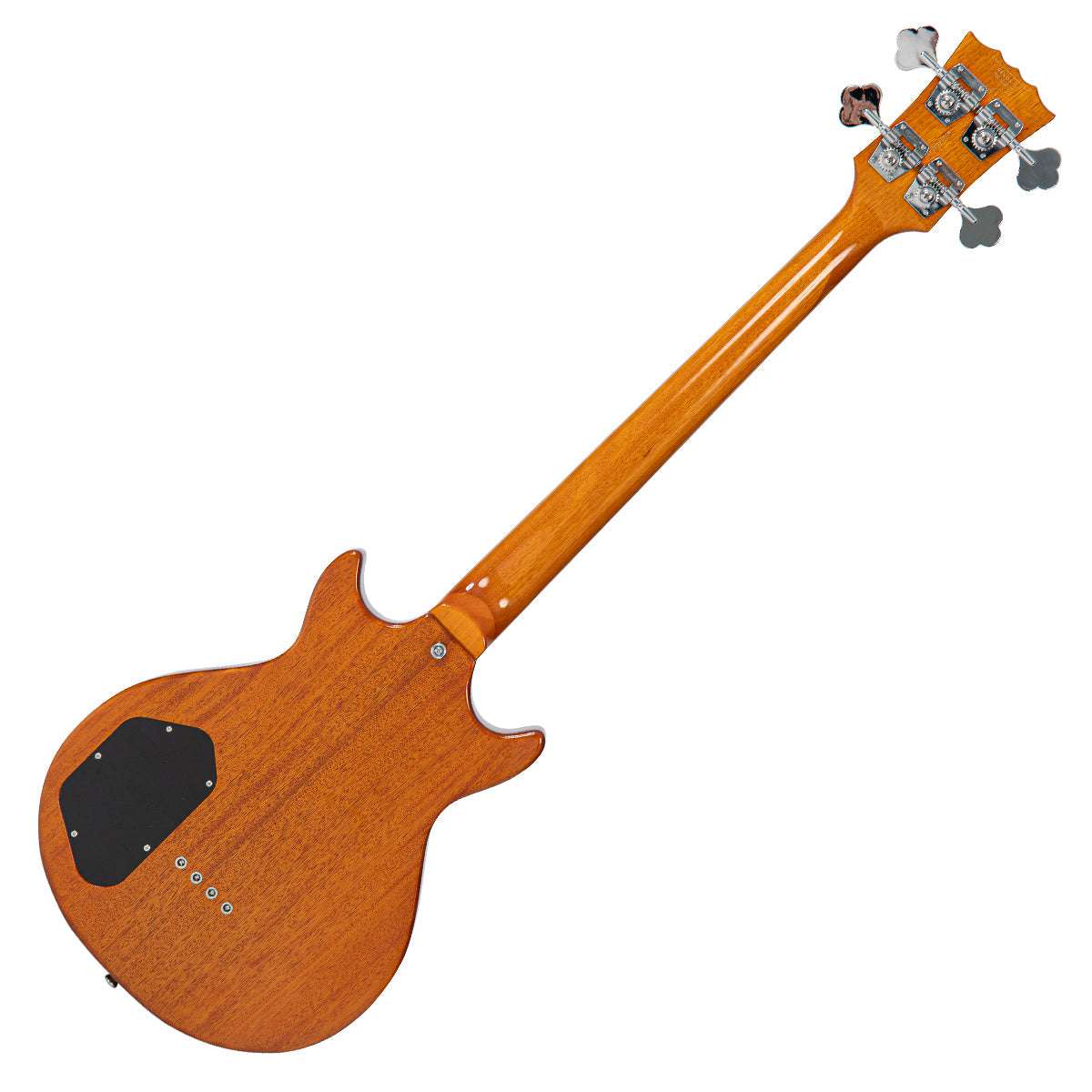 Vintage REVO Series 'Callan' Bass ~ See Thru Honey - Richards Guitars Of Stratford Upon Avon