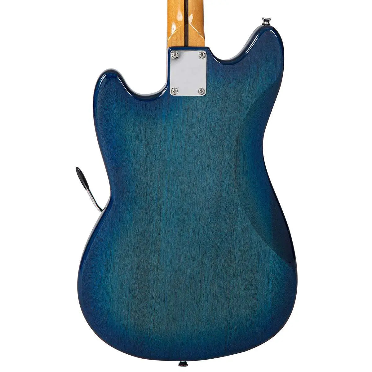 Vintage REVO Series 'Colt' HS Duo Electric Guitar ~ Blueburst - Richards Guitars Of Stratford Upon Avon