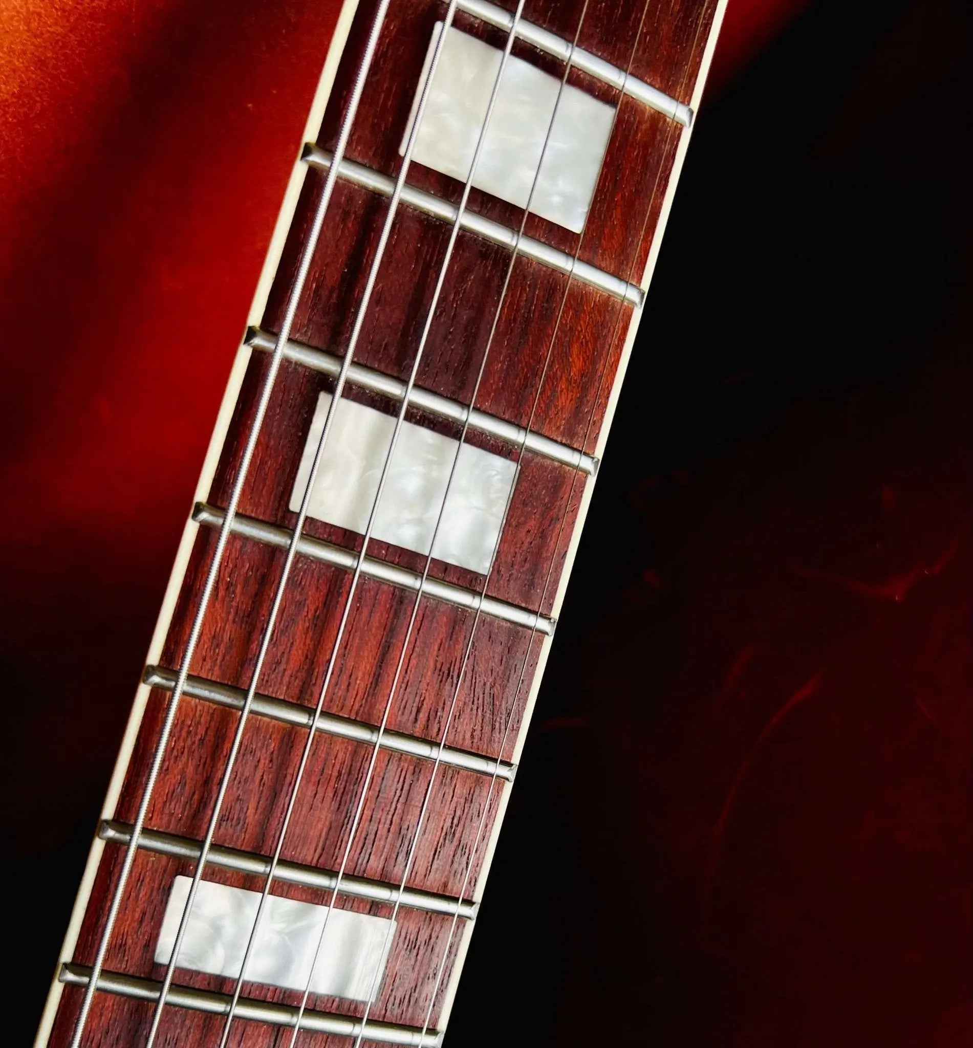 Vintage REVO Series 'Integra' Electric Guitar ~ Satin Natural - Richards Guitars Of Stratford Upon Avon