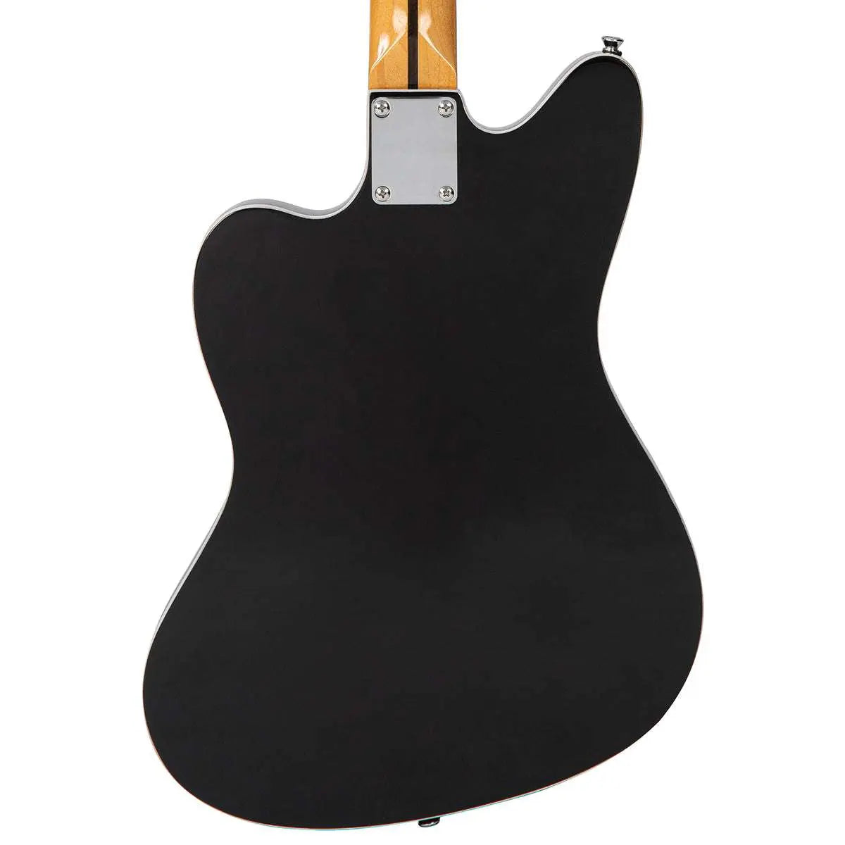 Vintage REVO Series 'Surfmaster Quad' Electric Guitar ~ Boulevard Black - Richards Guitars Of Stratford Upon Avon