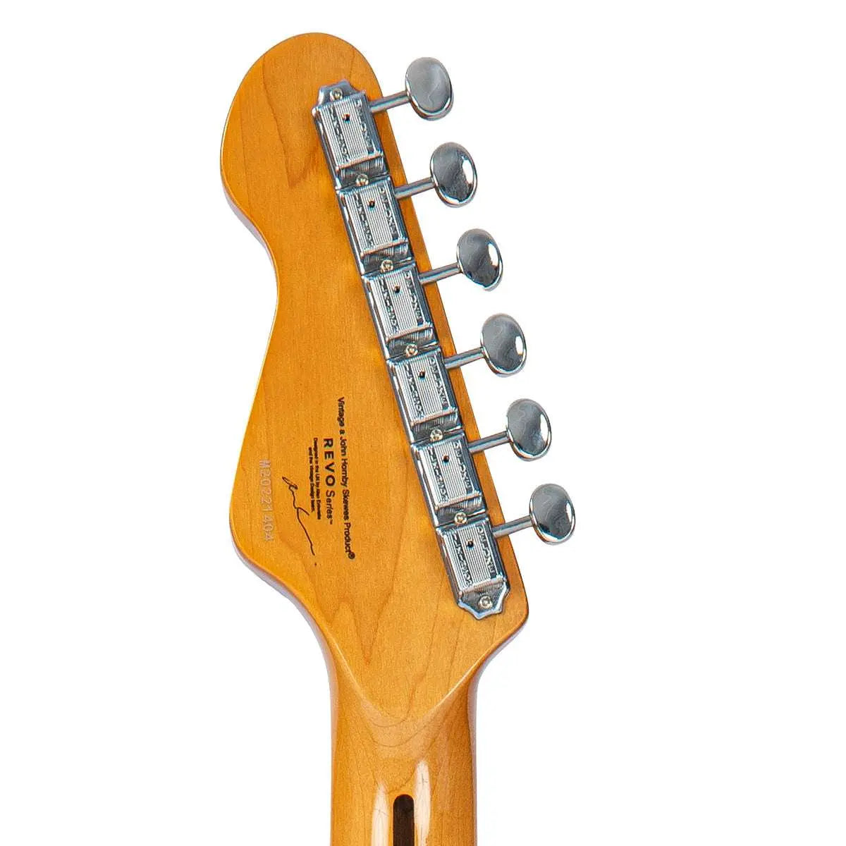 Vintage REVO Series 'Vision' Electric Guitar ~ Boulevard Black - Richards Guitars Of Stratford Upon Avon