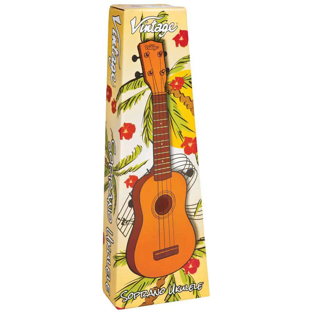 Vintage Soprano Ukulele ~ Satin White - Richards Guitars Of Stratford Upon Avon