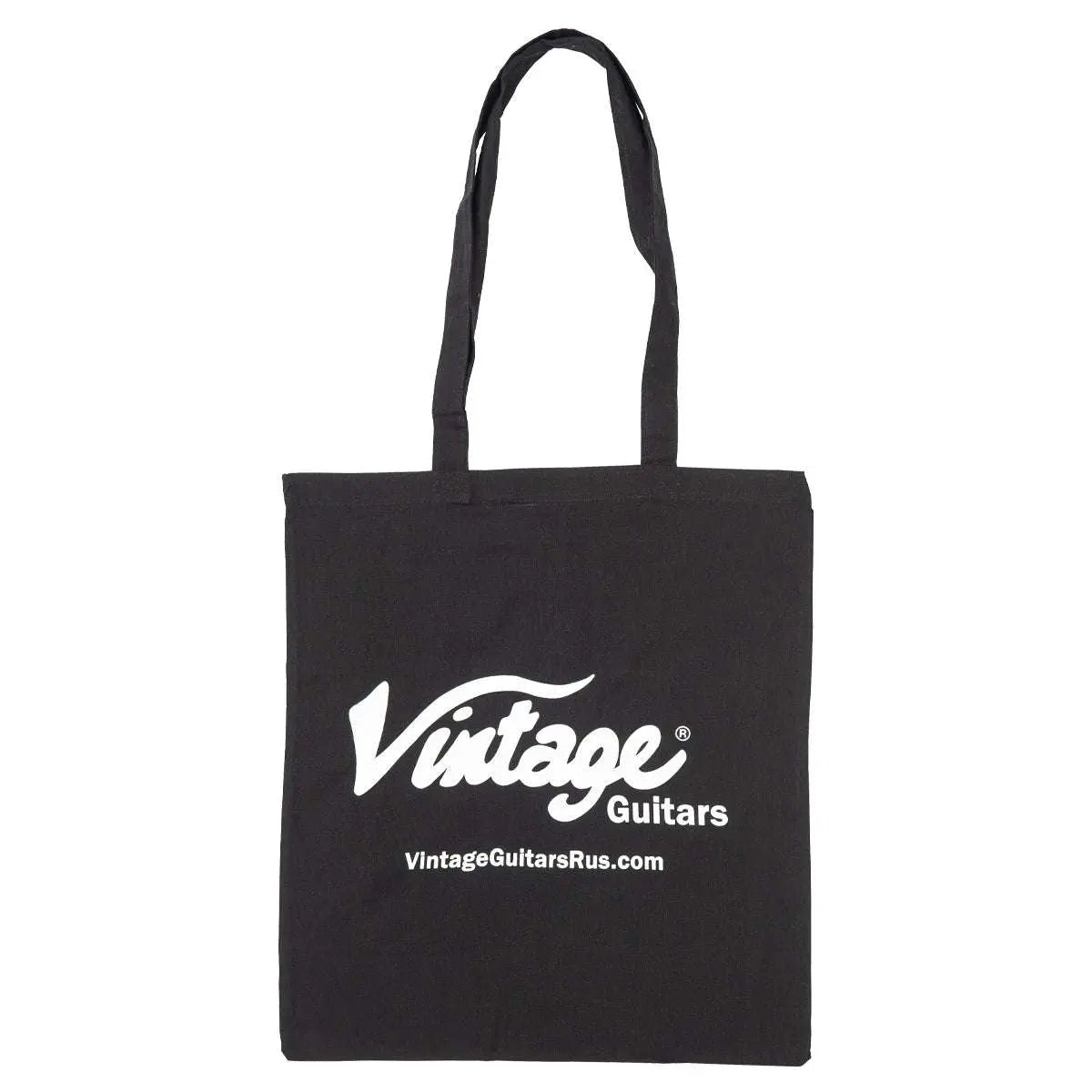 Vintage Tote Bag ~ Black - Richards Guitars Of Stratford Upon Avon