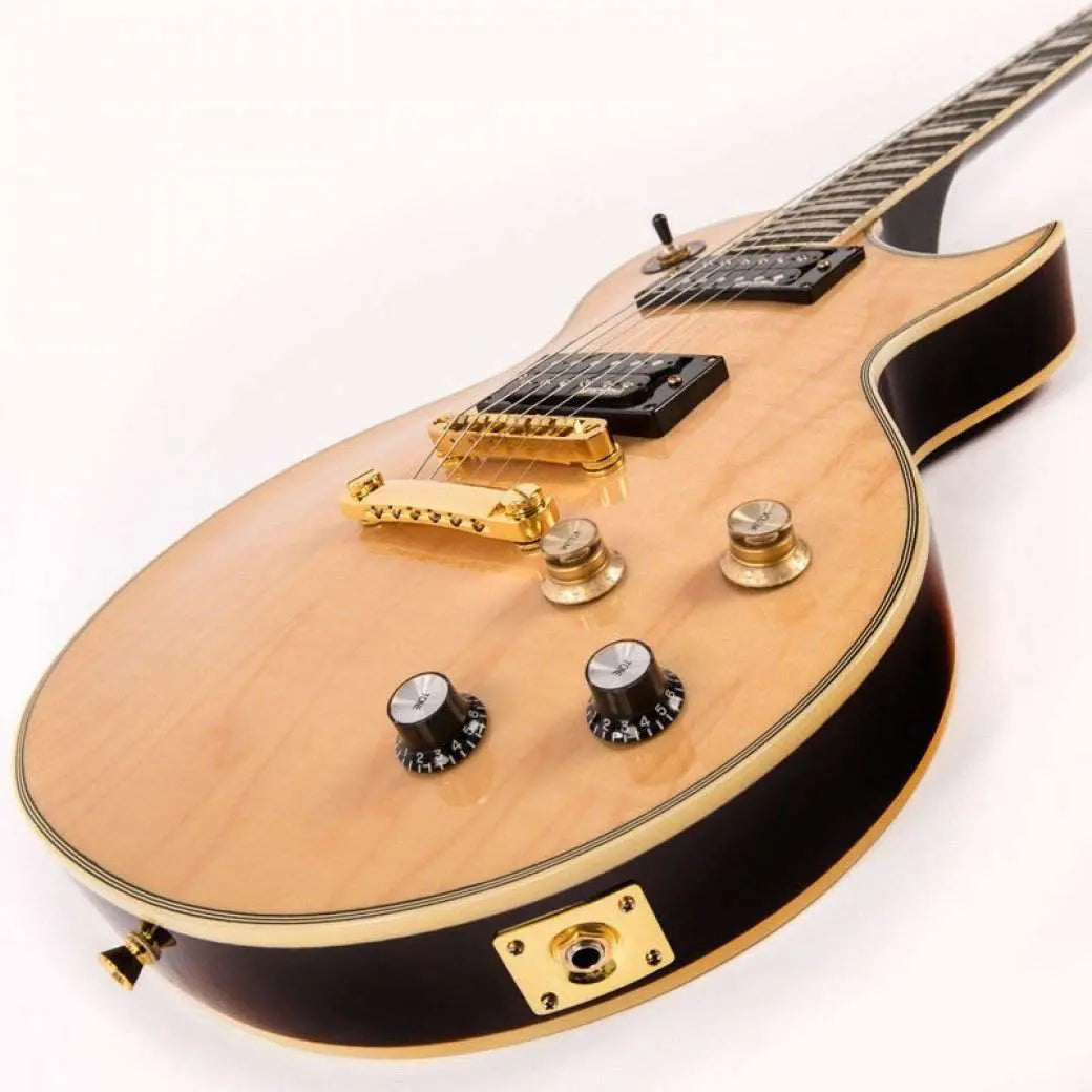 Vintage V100MP With Solid Carved Maple Cap - Richards Guitars Of Stratford Upon Avon