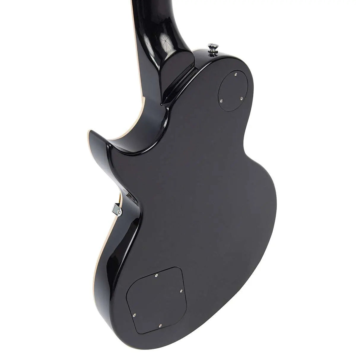 Vintage V100PBK ReIssued Electric Guitar ~ Boulevard Black - Richards Guitars Of Stratford Upon Avon