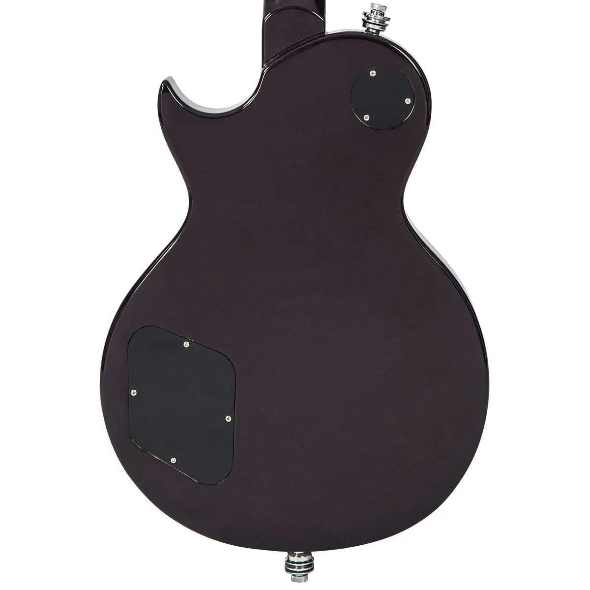 Vintage V100PLB ReIssued Electric Guitar w/Bigsby ~ Flamed Purpleburst - Richards Guitars Of Stratford Upon Avon