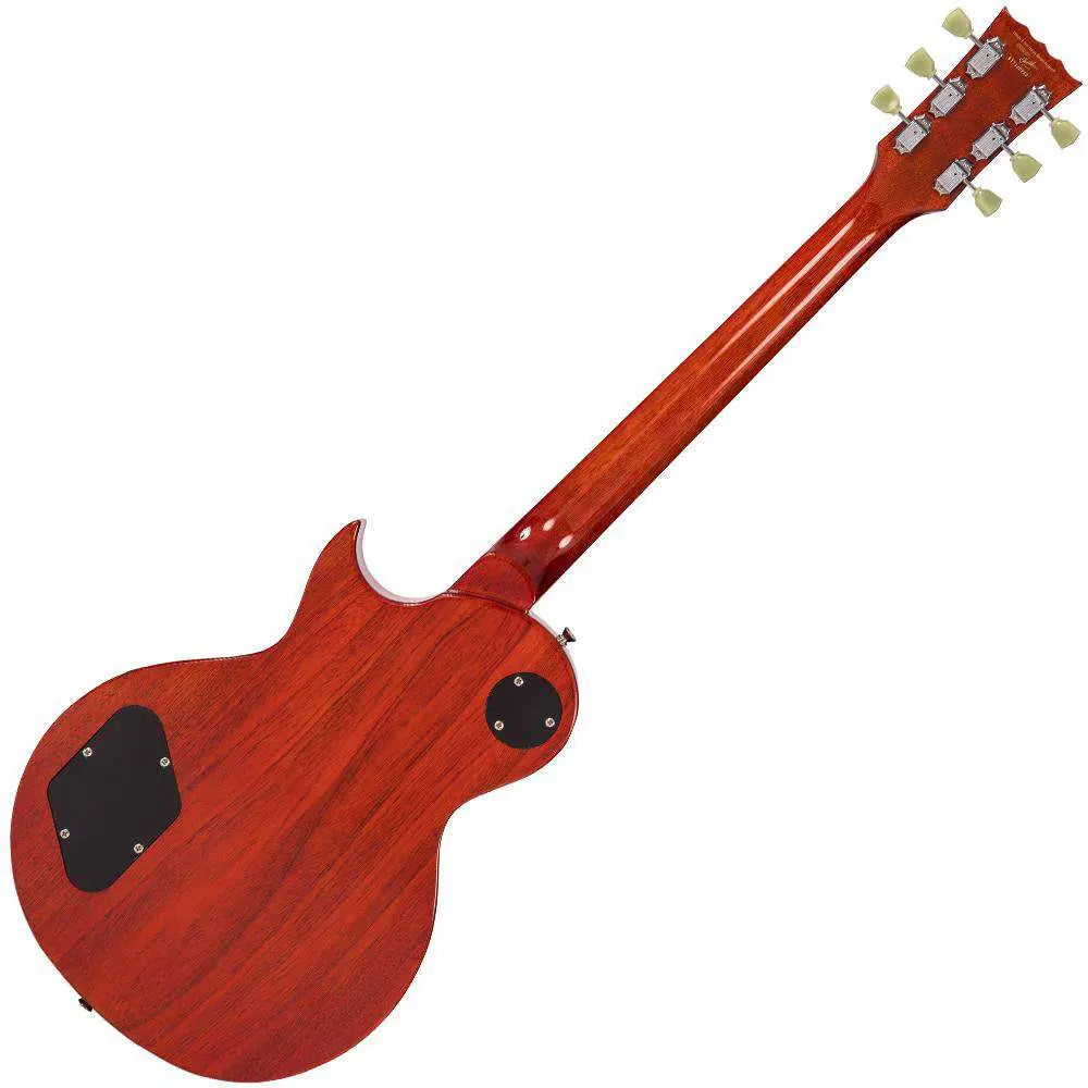 Vintage V100THB ReIssued Electric Guitar ~ Flamed Thru Honeyburst - Richards Guitars Of Stratford Upon Avon