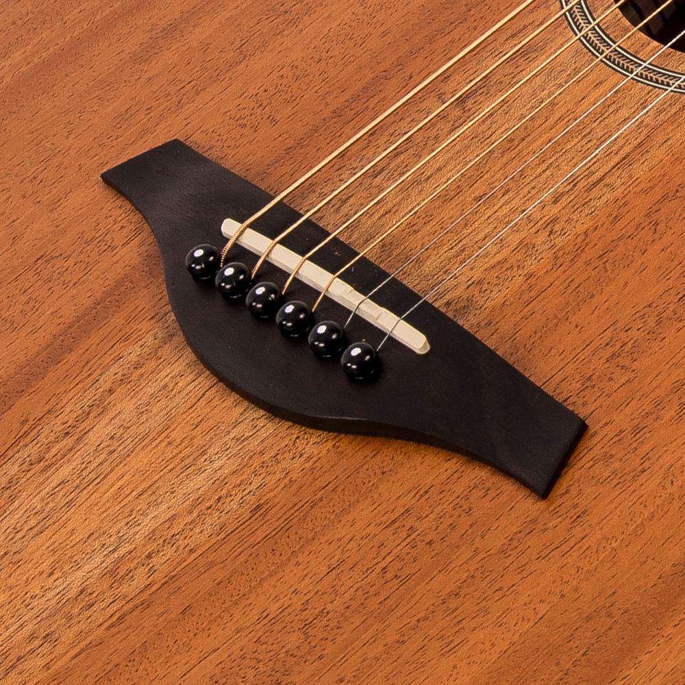 Vintage V300 Acoustic Folk Guitar ~ Mahogany - Richards Guitars Of Stratford Upon Avon