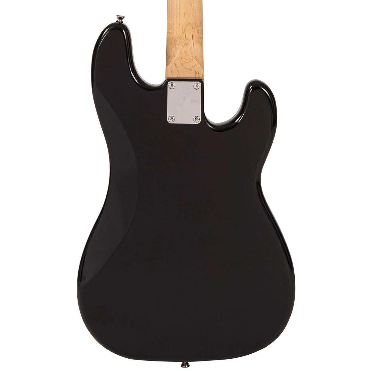 Vintage V40 Coaster Series Bass Guitar ~ Left Hand Boulevard Black - Richards Guitars Of Stratford Upon Avon