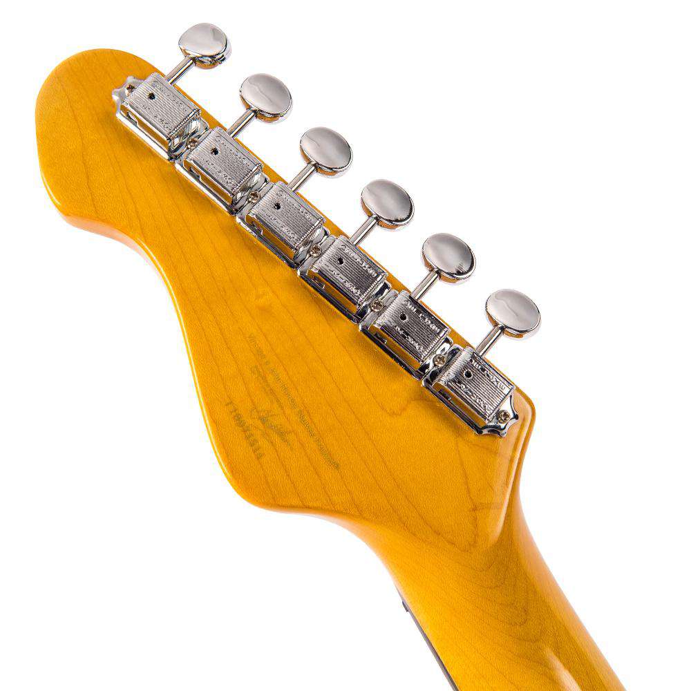 Vintage V6 ReIssued Electric Guitar ~ Boulevard Black - Richards Guitars Of Stratford Upon Avon