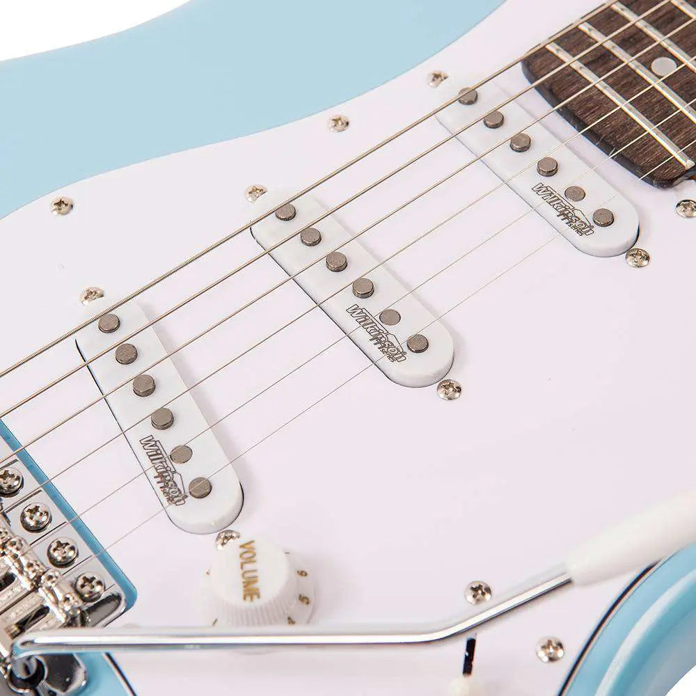 Vintage V6 ReIssued Electric Guitar ~ Laguna Blue - Richards Guitars Of Stratford Upon Avon