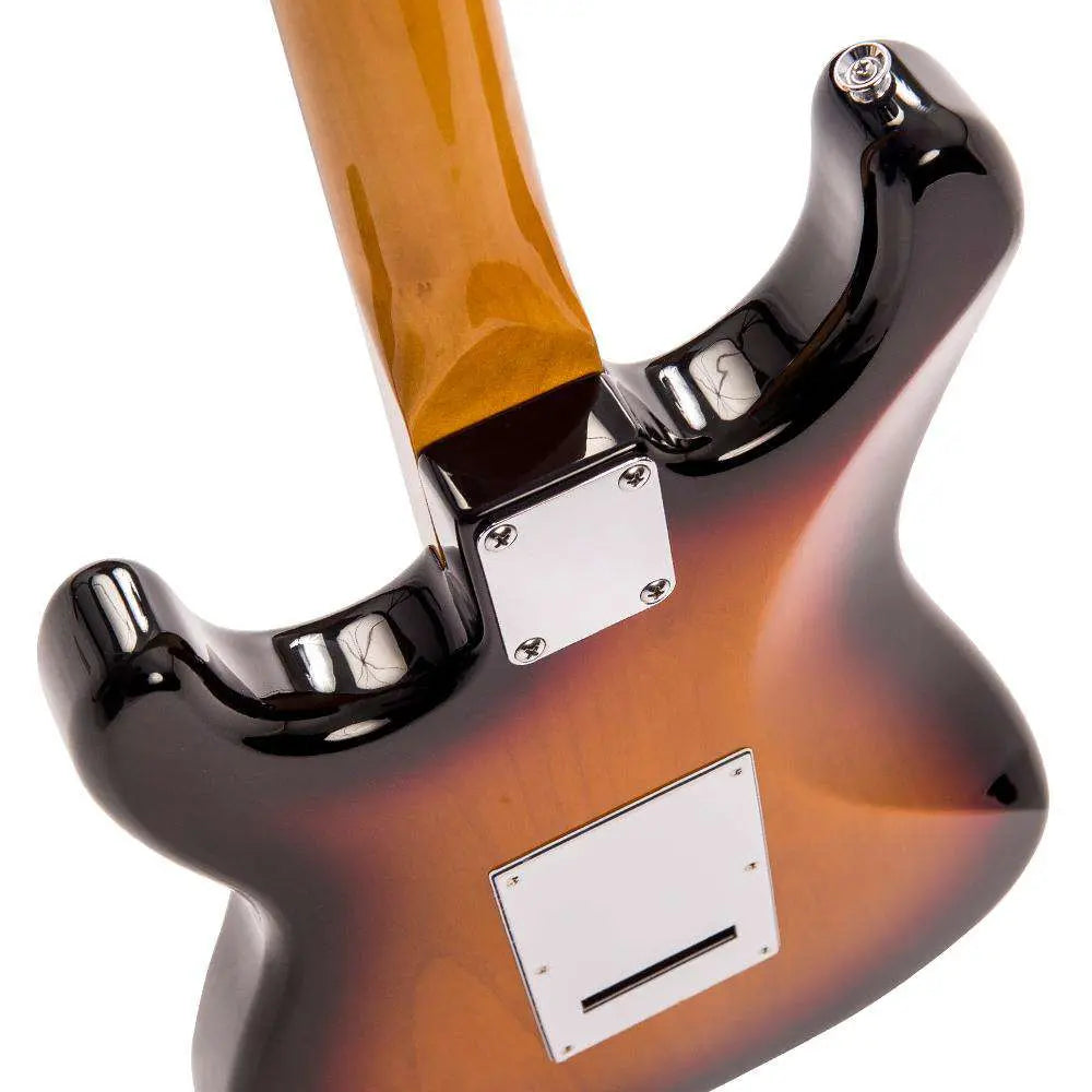 Vintage V6 ReIssued Electric Guitar ~ Sunset Sunburst - Richards Guitars Of Stratford Upon Avon