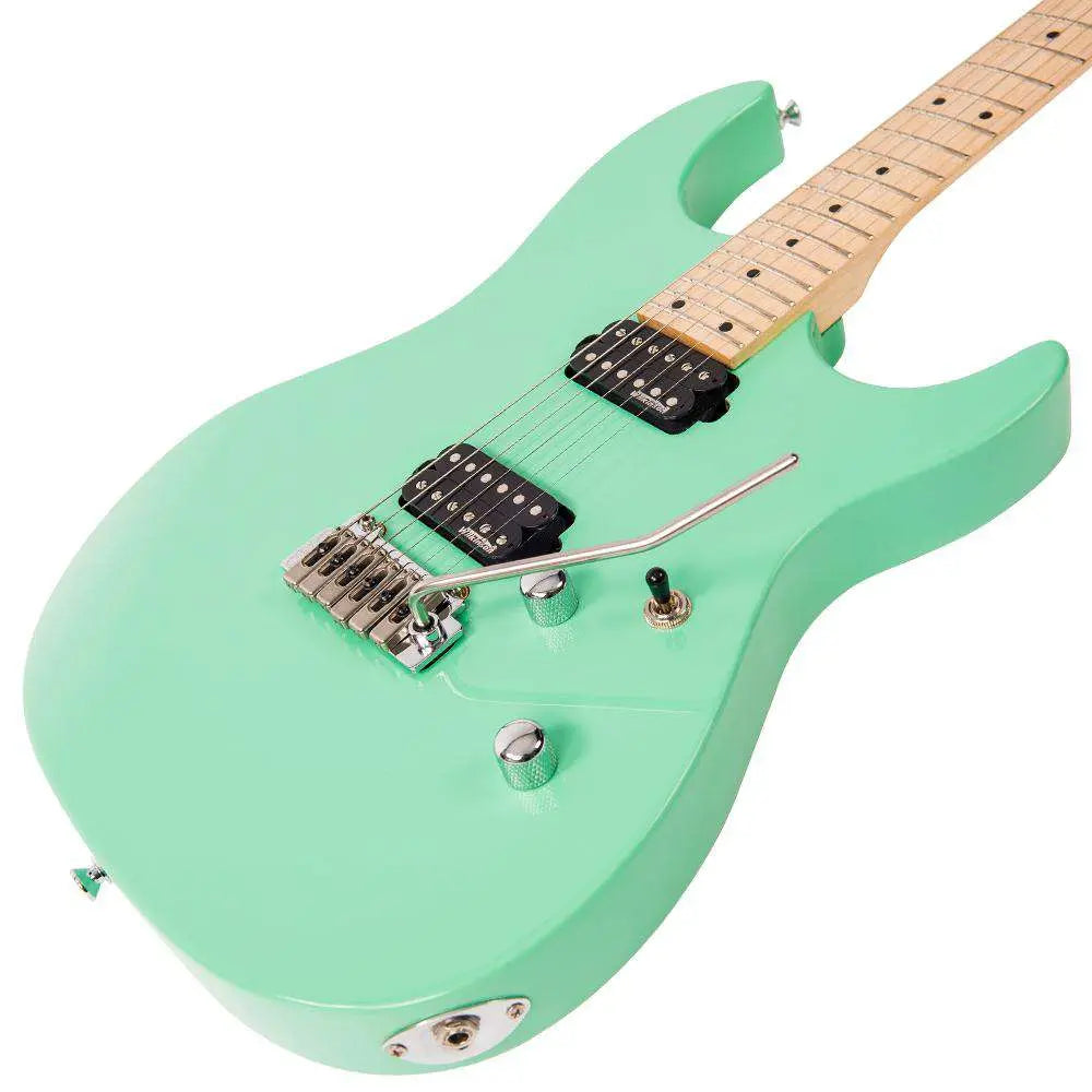 Vintage V6M24 ReIssued Electric Guitar ~ Ventura Green - Richards Guitars Of Stratford Upon Avon