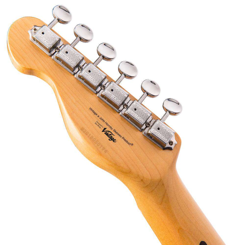 Vintage V75 ReIssued Electric Guitar ~ Boulevard Black - Richards Guitars Of Stratford Upon Avon