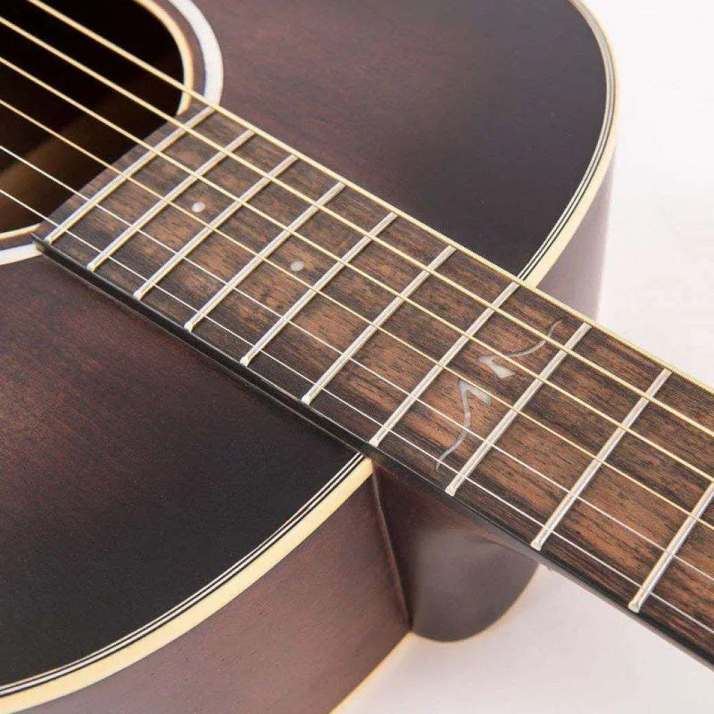 Vintage* V880AQ Historic Series 'Parlour' Acoustic Guitar - Richards Guitars Of Stratford Upon Avon