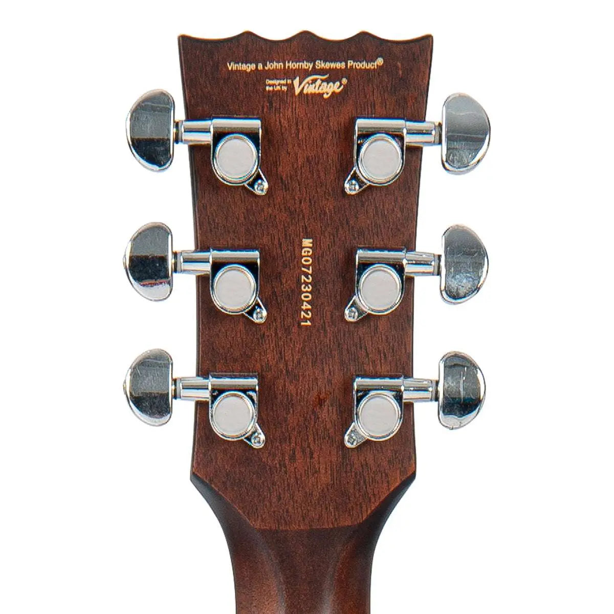 Vintage VEC300N Stage Series 'Folk' Cutaway Electro - Acoustic Guitar ~ Natural - Richards Guitars Of Stratford Upon Avon