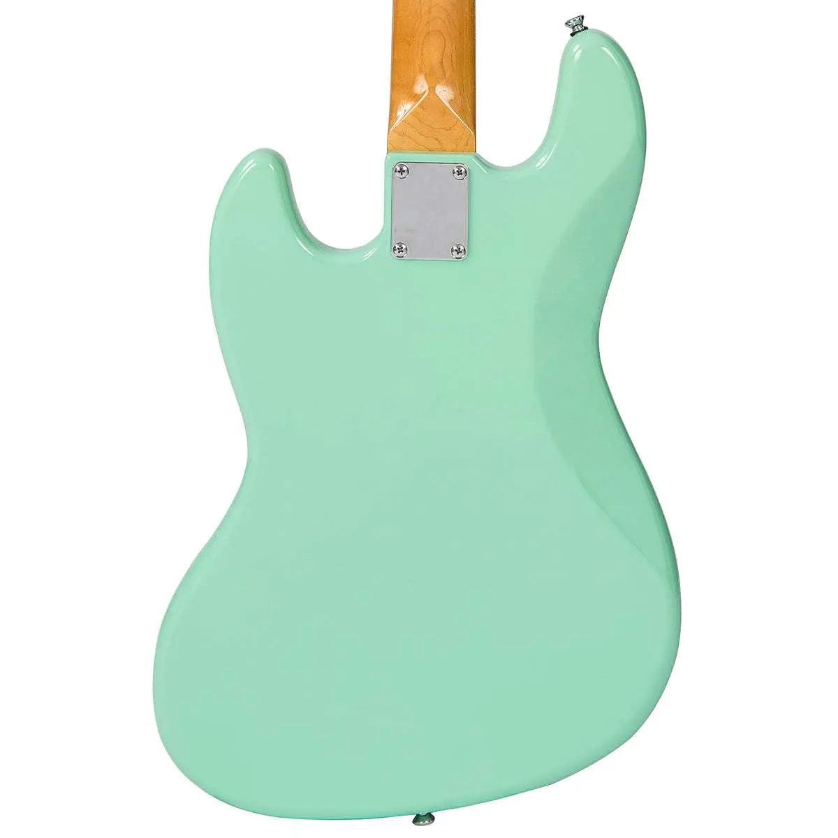 Vintage VJ74 ReIssued Bass ~ Ventura Green - Richards Guitars Of Stratford Upon Avon