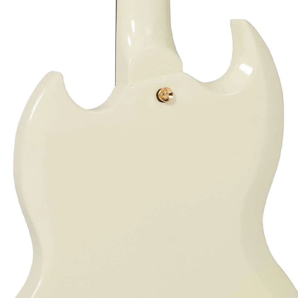 Vintage VS6 ReIssued Electric Guitar ~ Vintage White/Gold Hardware - Richards Guitars Of Stratford Upon Avon