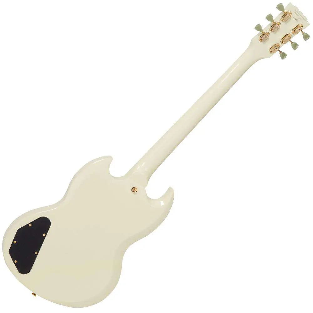 Vintage VS6 ReIssued Electric Guitar ~ Vintage White/Gold Hardware - Richards Guitars Of Stratford Upon Avon