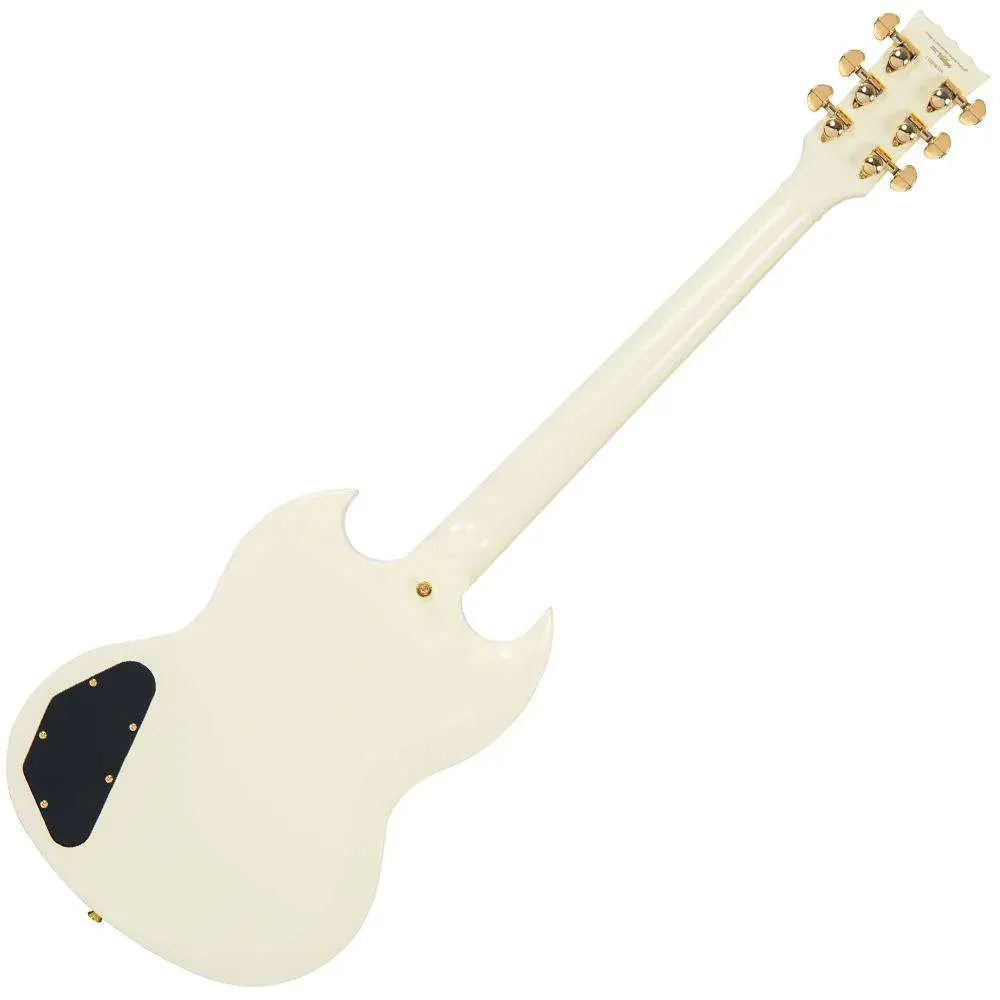 Vintage VS63 ReIssued Electric Guitar ~ Vintage White - Richards Guitars Of Stratford Upon Avon