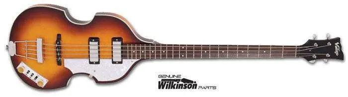 Vintage* VVB4SB Bass Guitar - Richards Guitars Of Stratford Upon Avon