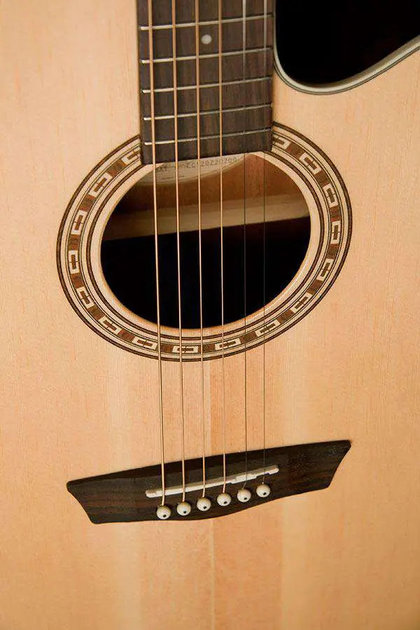 Washburn G7SCE - Grand Auditorium - Natural Electro Acoustic Guitar - Richards Guitars Of Stratford Upon Avon