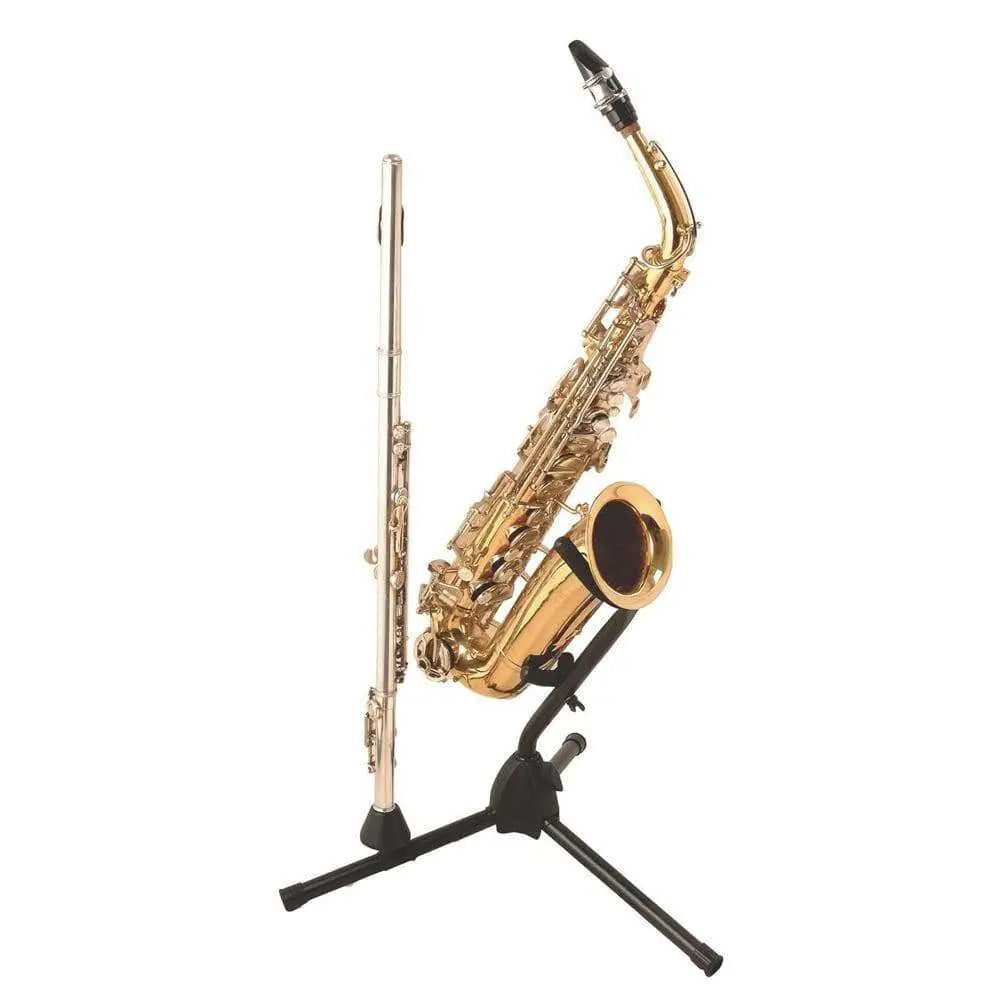On - Stage Alto / Tenor Sax Stand with Flute Peg - Richards Guitars Of Stratford Upon Avon