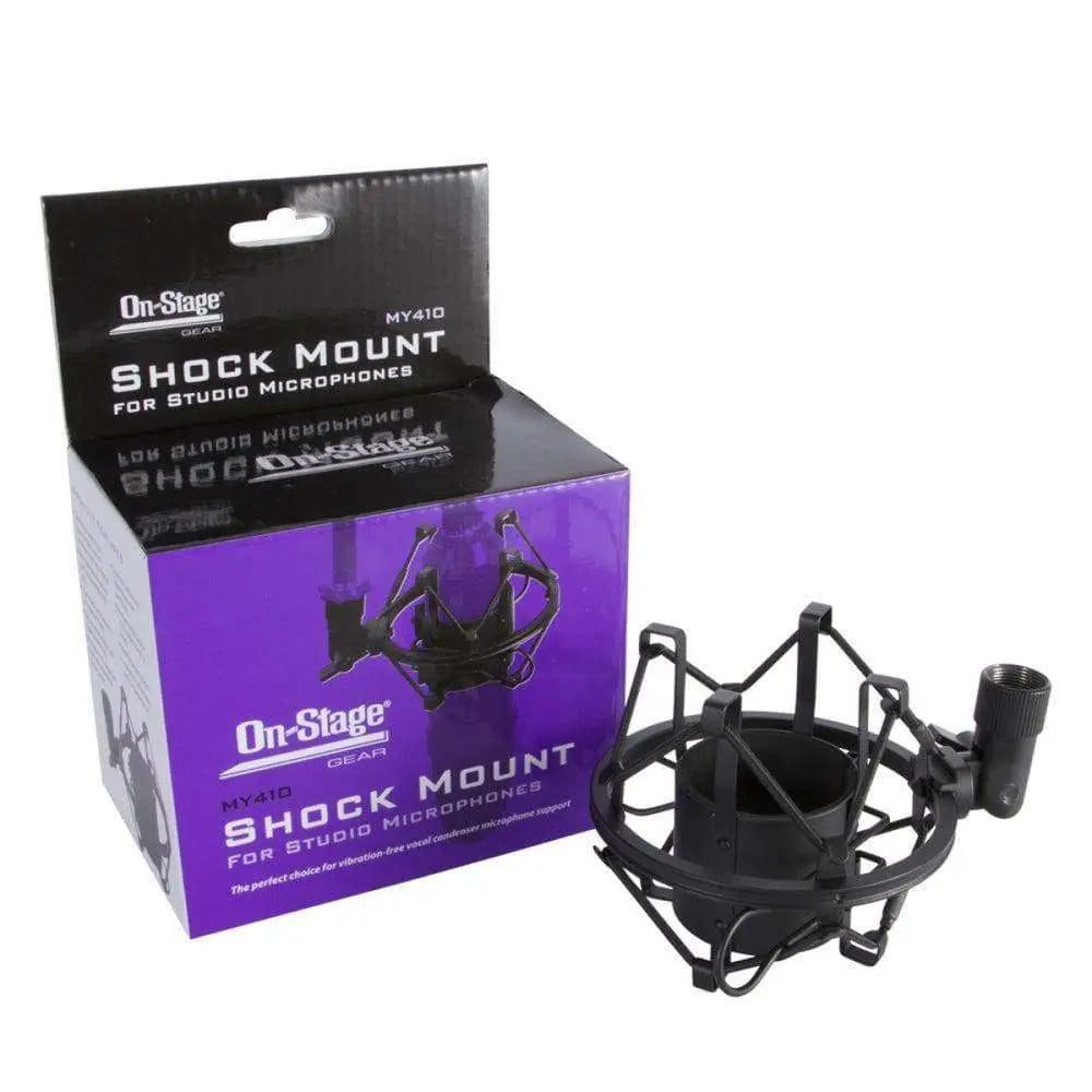 On - Stage Studio Microphone Shock Mount - 42 - 48mm ø Mics - Richards Guitars Of Stratford Upon Avon