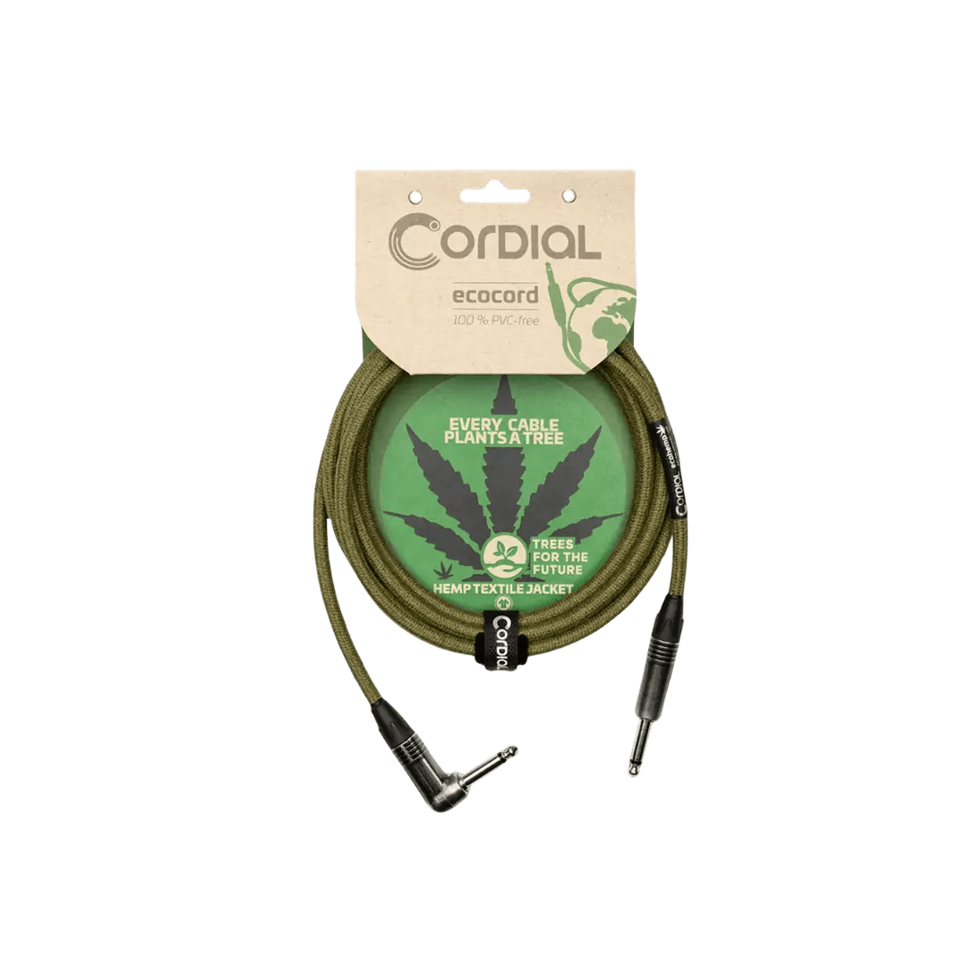 Cordial "Ecocord" Series Guitar Cables - Richards Guitars Of Stratford Upon Avon