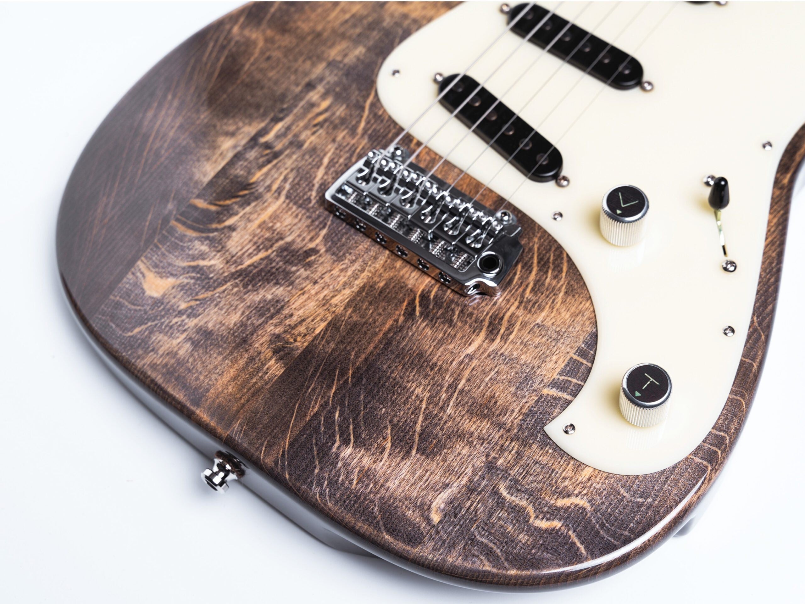 Valiant Soothsayer Burning Grey Electric Guitar