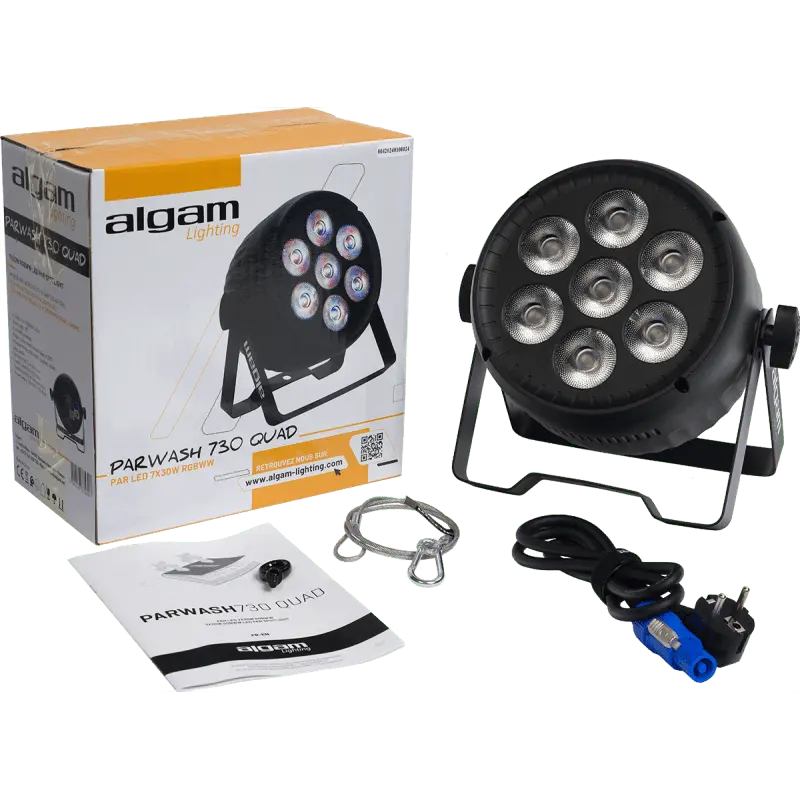 7 X 30W RGBWW LED Par Wash - Richards Guitars Of Stratford Upon Avon