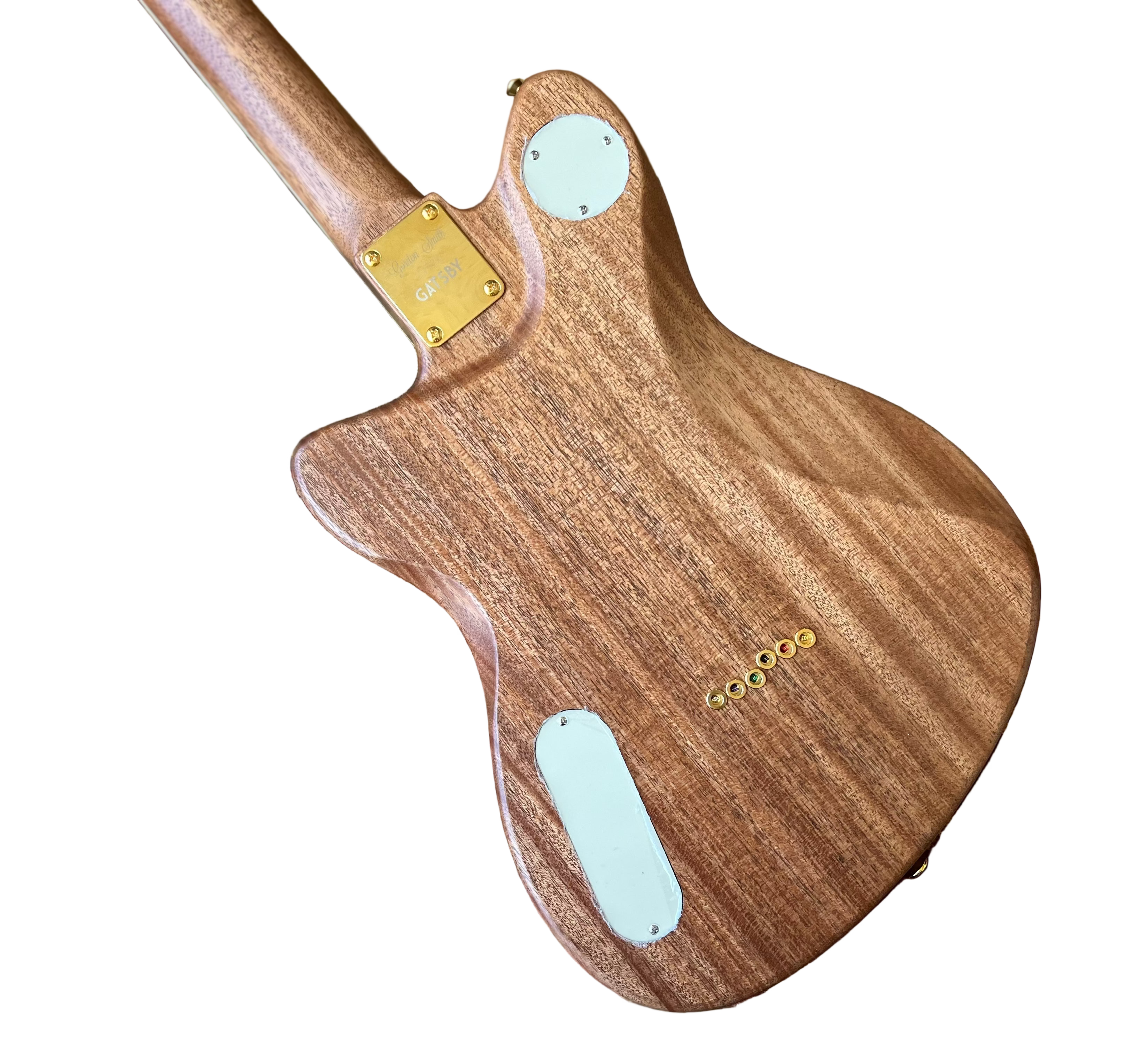 Gordon Smith Gatsby Deluxe Burled Walnut Custom, chitarra elettrica in vendita da Richards Guitars.