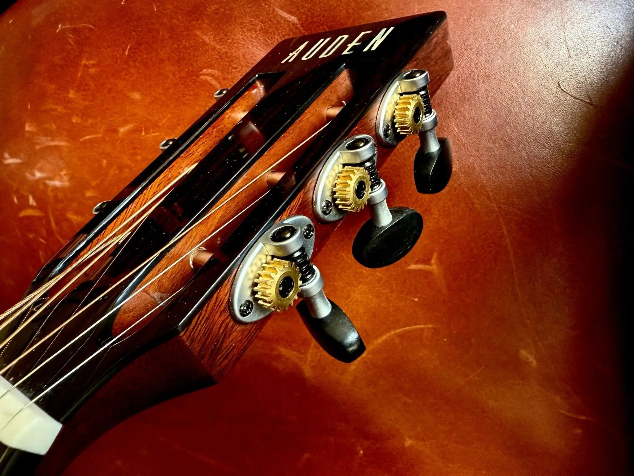 AUDEN MAHOGANY SERIES – EMILY ROSE FULL BODY - Richards Guitars Of Stratford Upon Avon