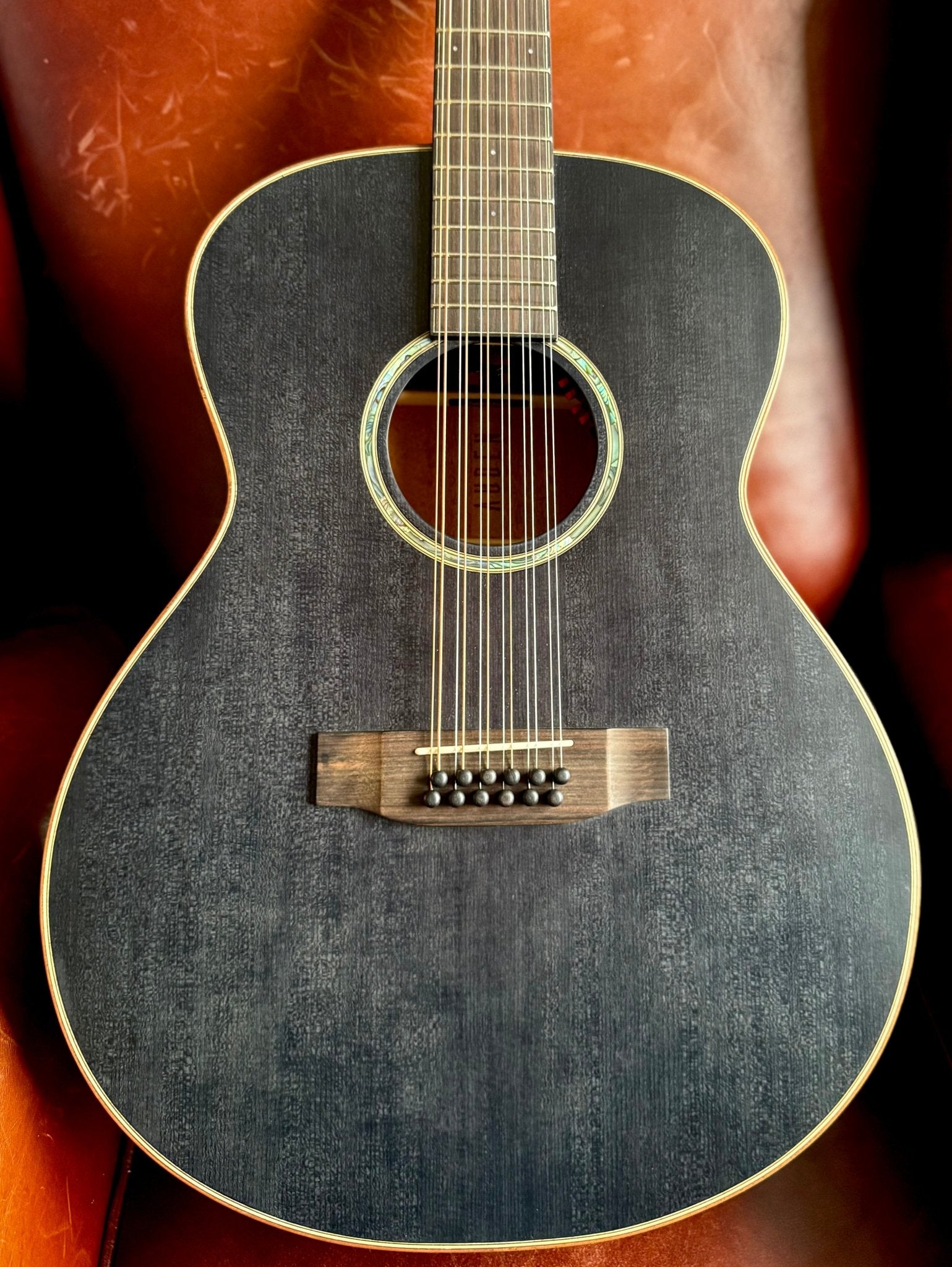 Auden Smokehouse Austin 12 String Electro Acoustic. Exquisite, World Class 12 String - Richards Guitars Of Stratford Upon Avon