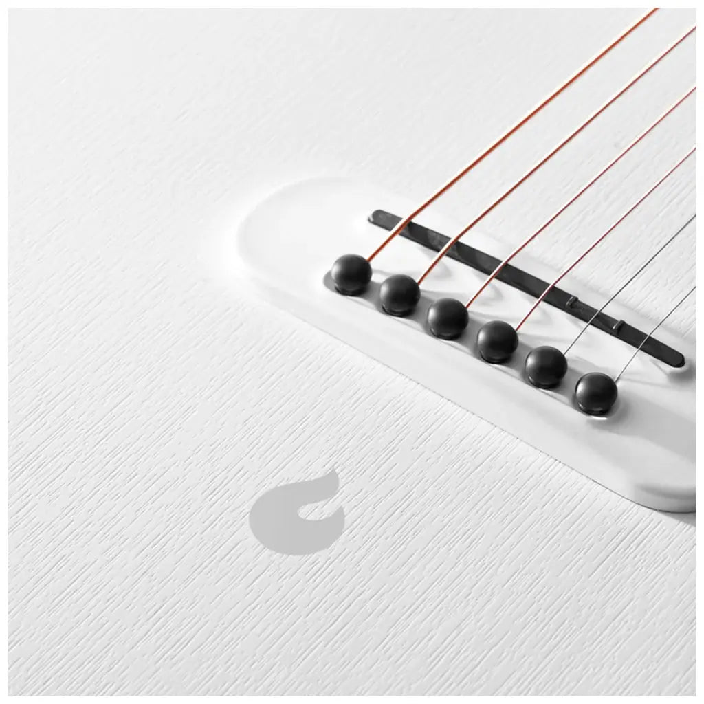 BLUE LAVA Original Acoustic and Lite Bag ~ Frost White / Walnut - Richards Guitars Of Stratford Upon Avon