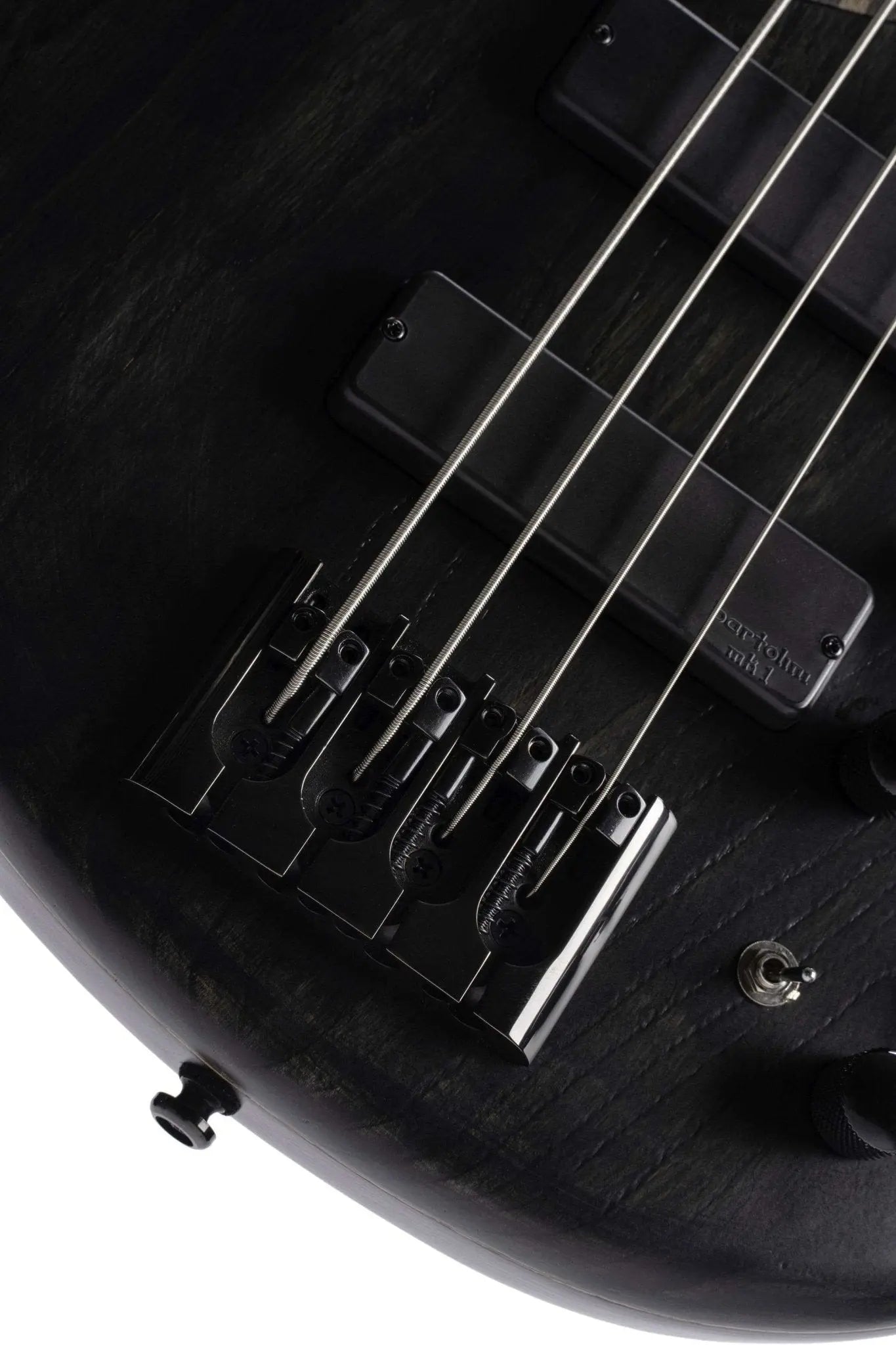 Cort B4 Element Open Pore Trans Black - Richards Guitars Of Stratford Upon Avon