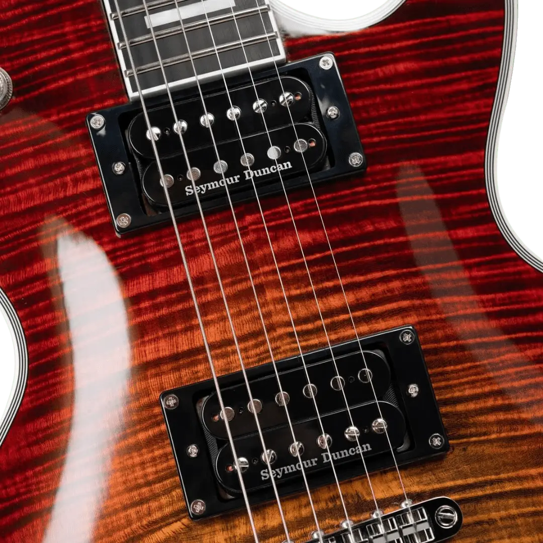 Cort CR300 Deluxe Flaming Burst - Richards Guitars Of Stratford Upon Avon