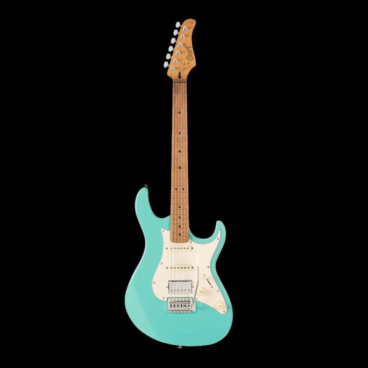 Cort G200SE SFG Seafoam Green Electric Guitar (Best Beginners Electric Guitar) w'£225 Custom Pro Package & FREE Delivery - Richards Guitars Of Stratford Upon Avon