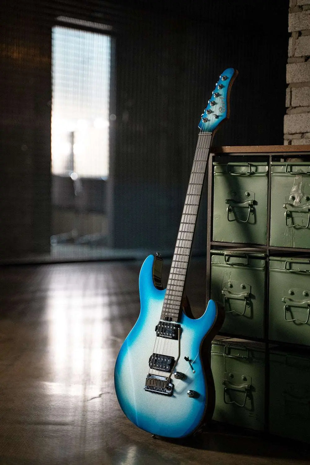 Cort G300 Glam Polar Ice Metallic Blue - Richards Guitars Of Stratford Upon Avon