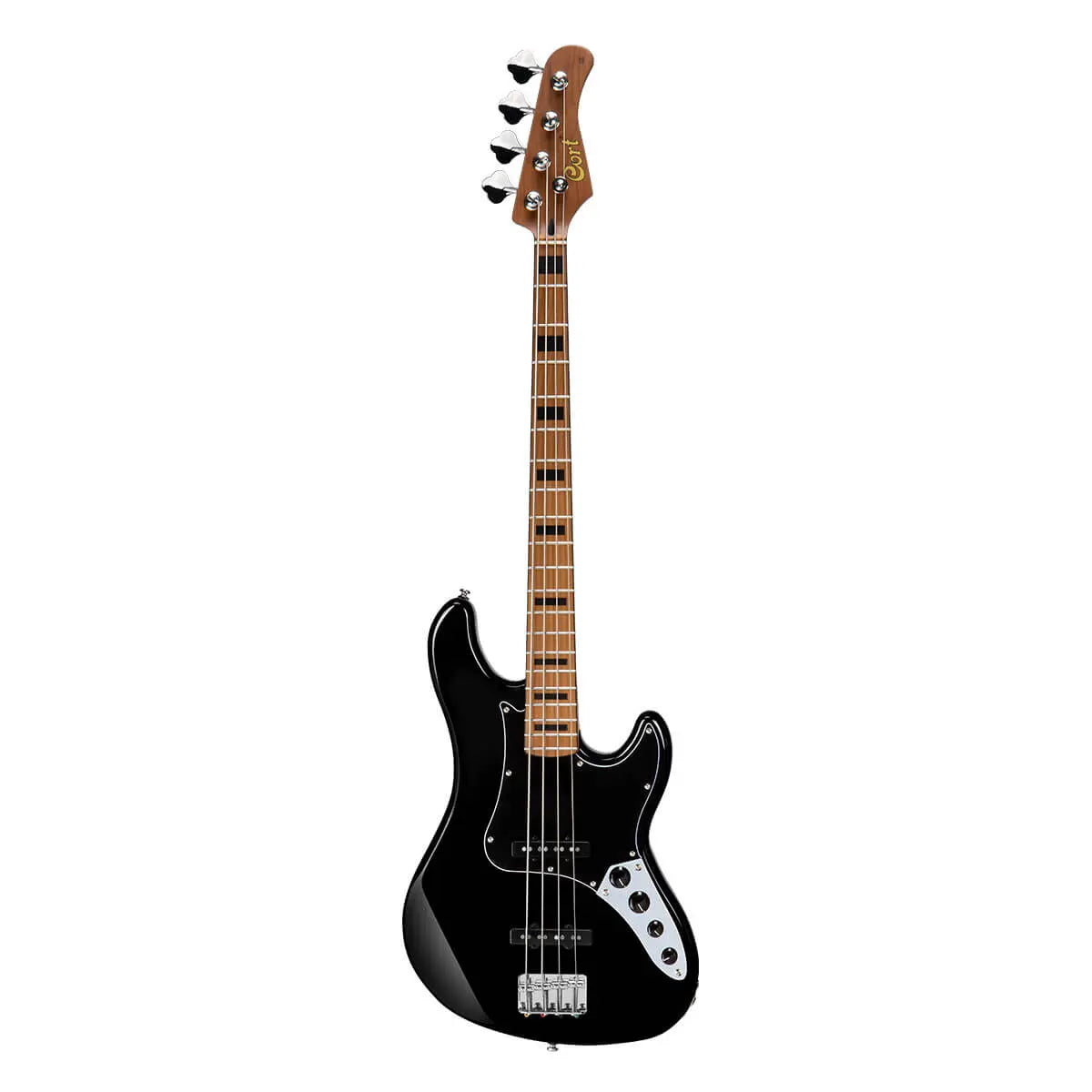 Cort GB64JJ, Black Bass Guitar - Richards Guitars Of Stratford Upon Avon