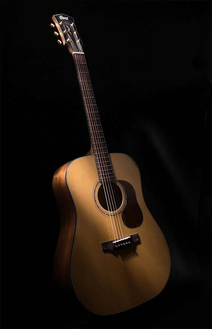 Cort Gold D6 w/case Natural - Richards Guitars Of Stratford Upon Avon