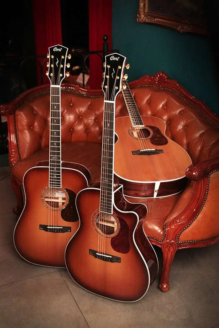 Cort Gold Electro Acoustic A8 w/case Natural - Richards Guitars Of Stratford Upon Avon