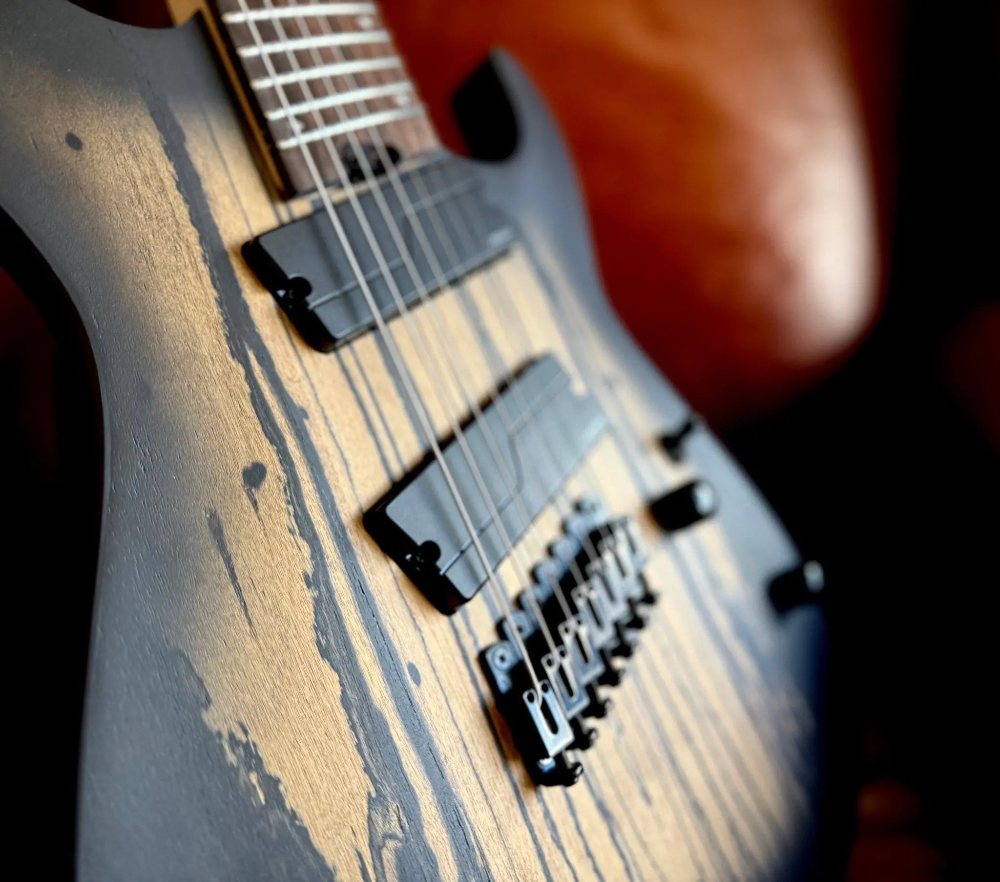 Cort KX507MS Pale Moon, Natural Black Burst - Richards Guitars Of Stratford Upon Avon