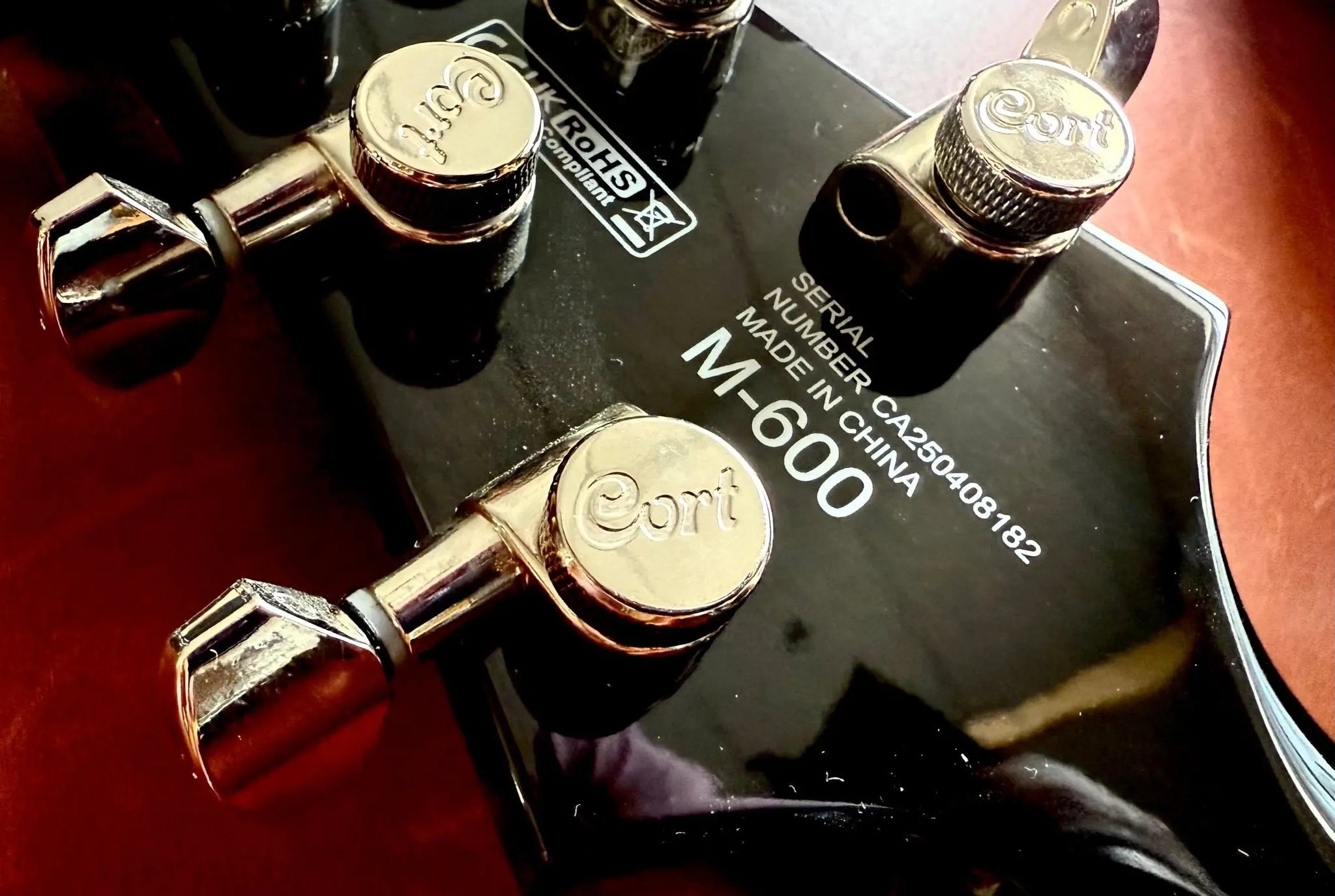 Cort M600BB Blue Burst. Awesome Set Neck Electric Guitar For PRS Lovers. Top Recommendation. - Richards Guitars Of Stratford Upon Avon