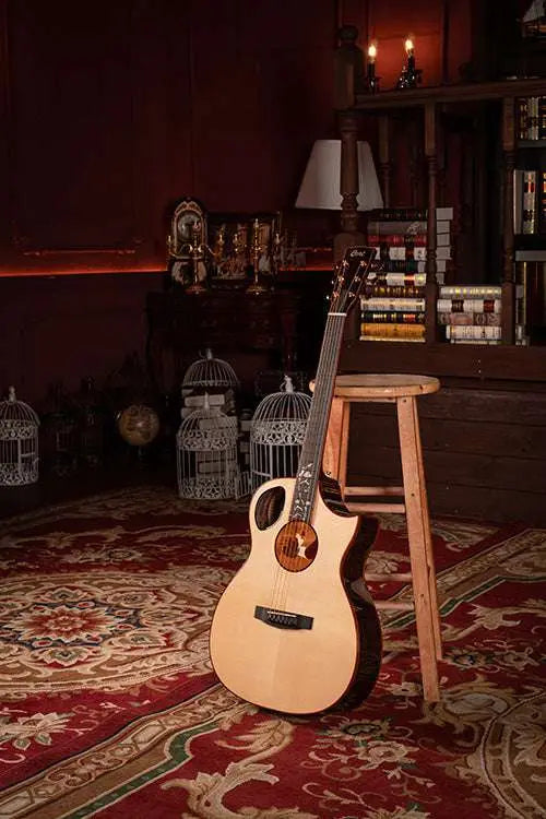 Cort Roselyn Redux Natural with Case - Richards Guitars Of Stratford Upon Avon